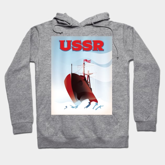 USSR Ice Breaker Hoodie by nickemporium1